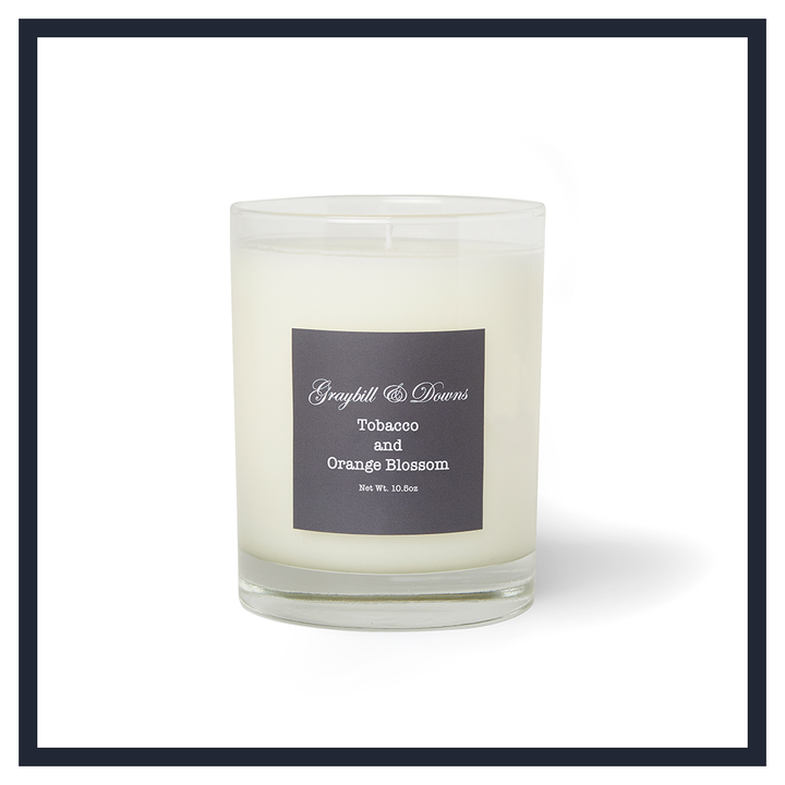 Graybill & Downs - Tobacco and Orange Blossom Classic Candle
