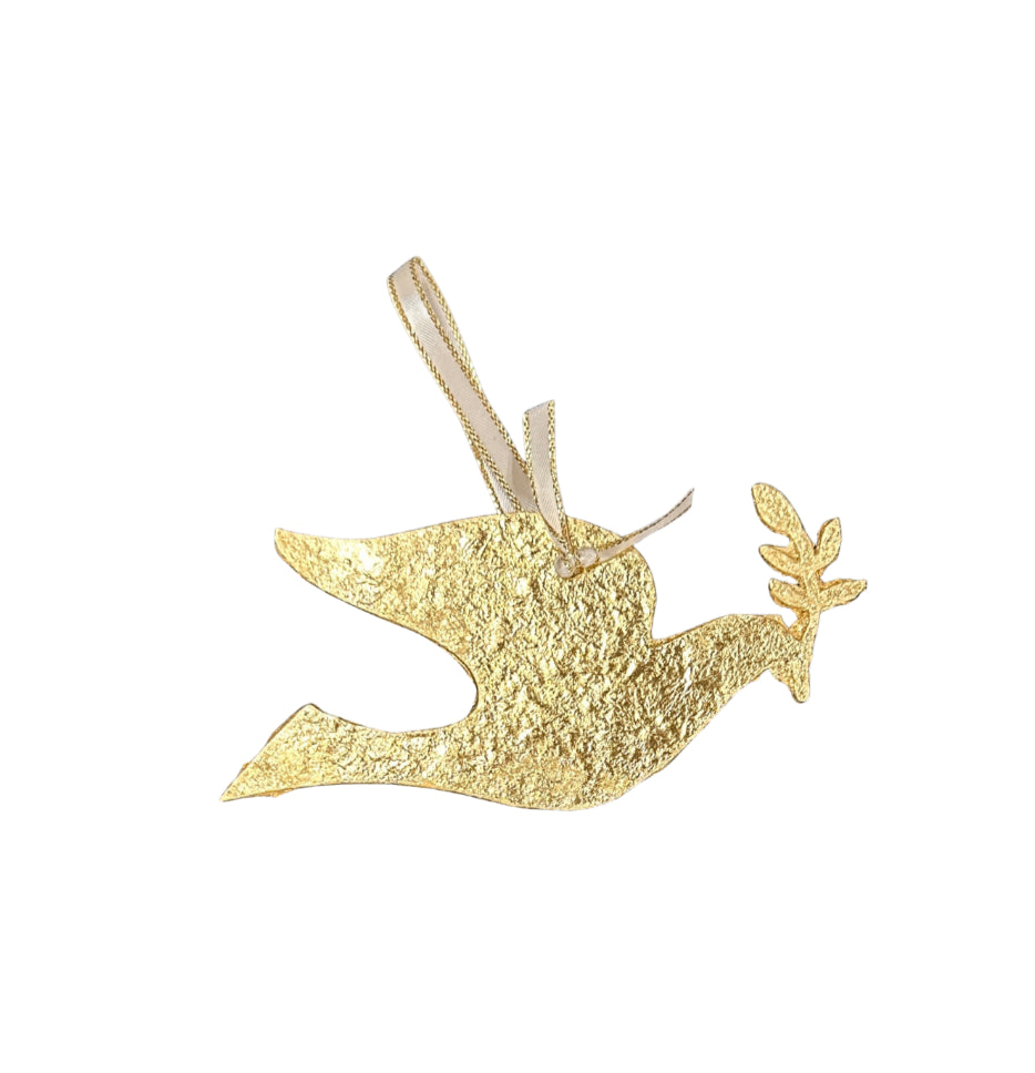 Gilded Medallion Dove