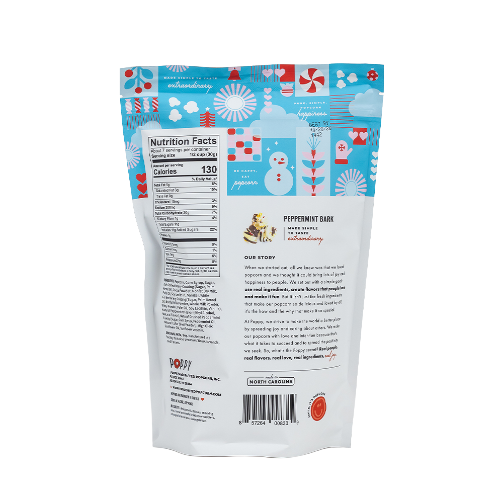 Peppermint Bark Popcorn