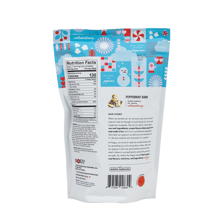 Peppermint Bark Popcorn