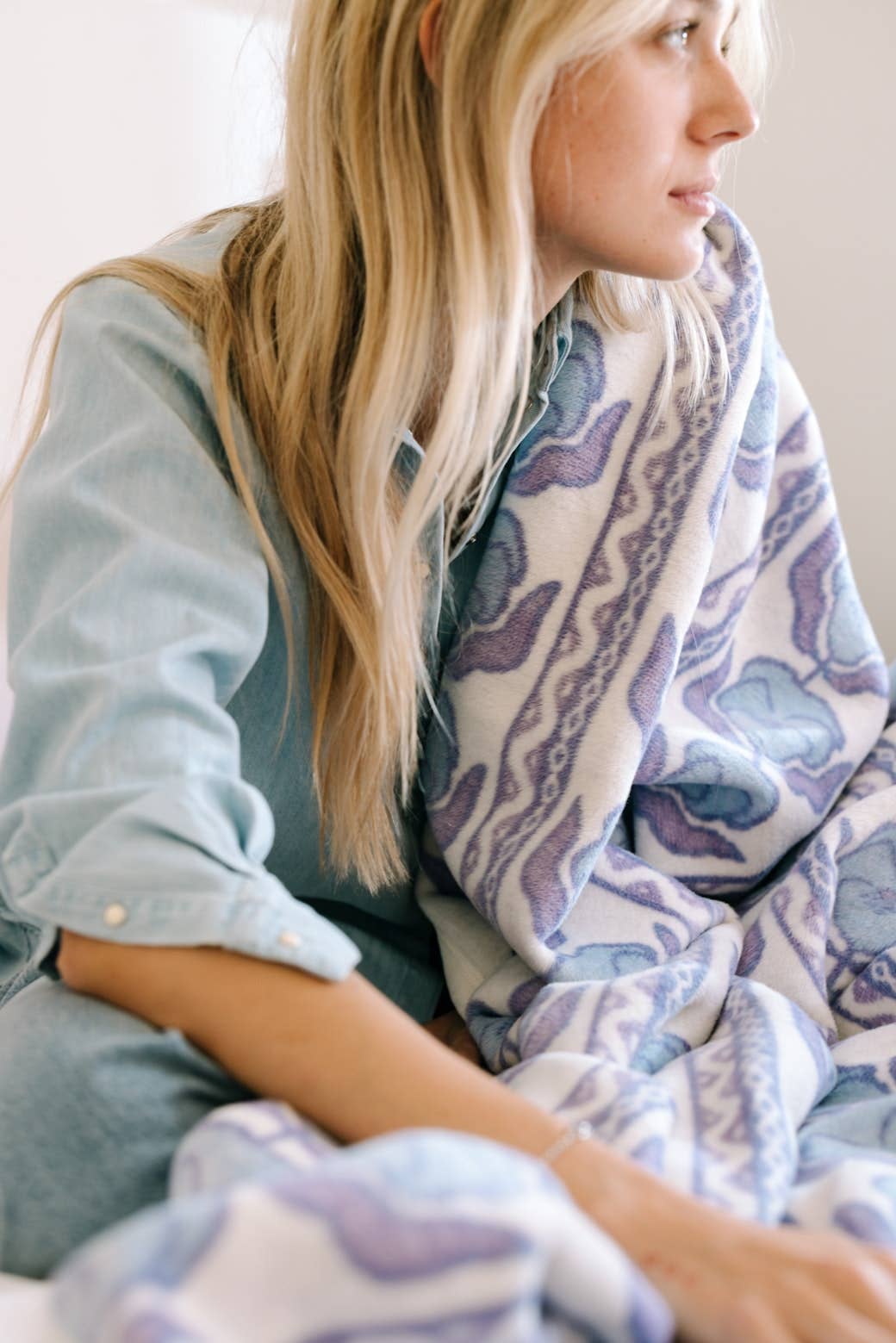 ChappyWrap - Violets Blanket