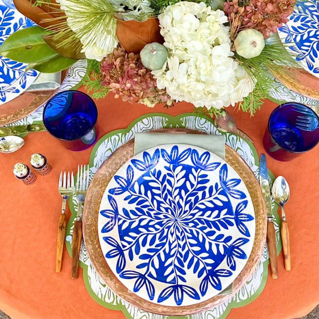 Blue  Heavy Duty Paper Plates (7" and 10")