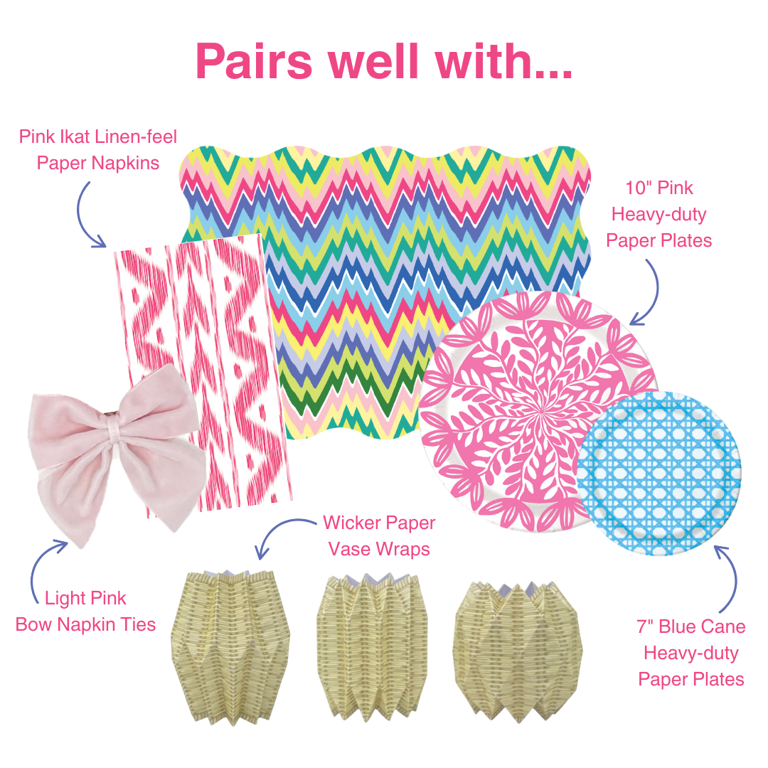 Pink Heavy-duty Paper Plates