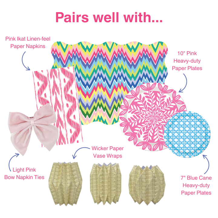 Pink Heavy-duty Paper Plates