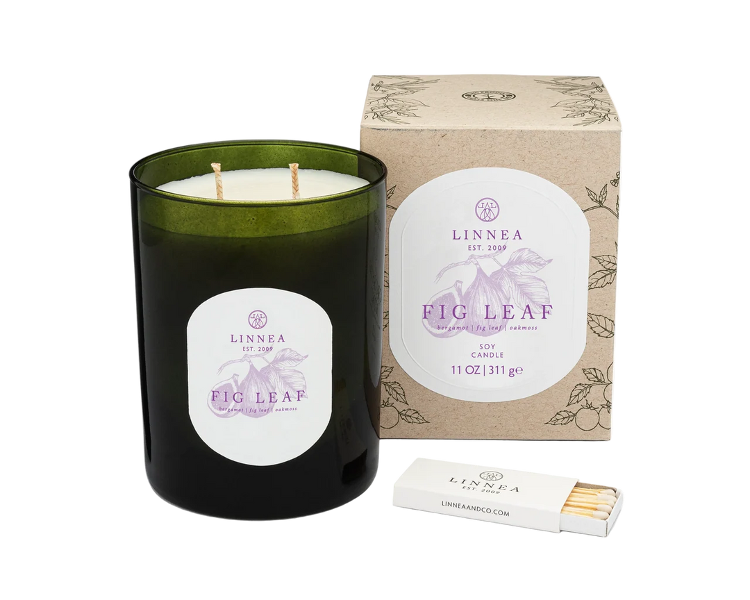 Fig Leaf Large 2-Wick Candle