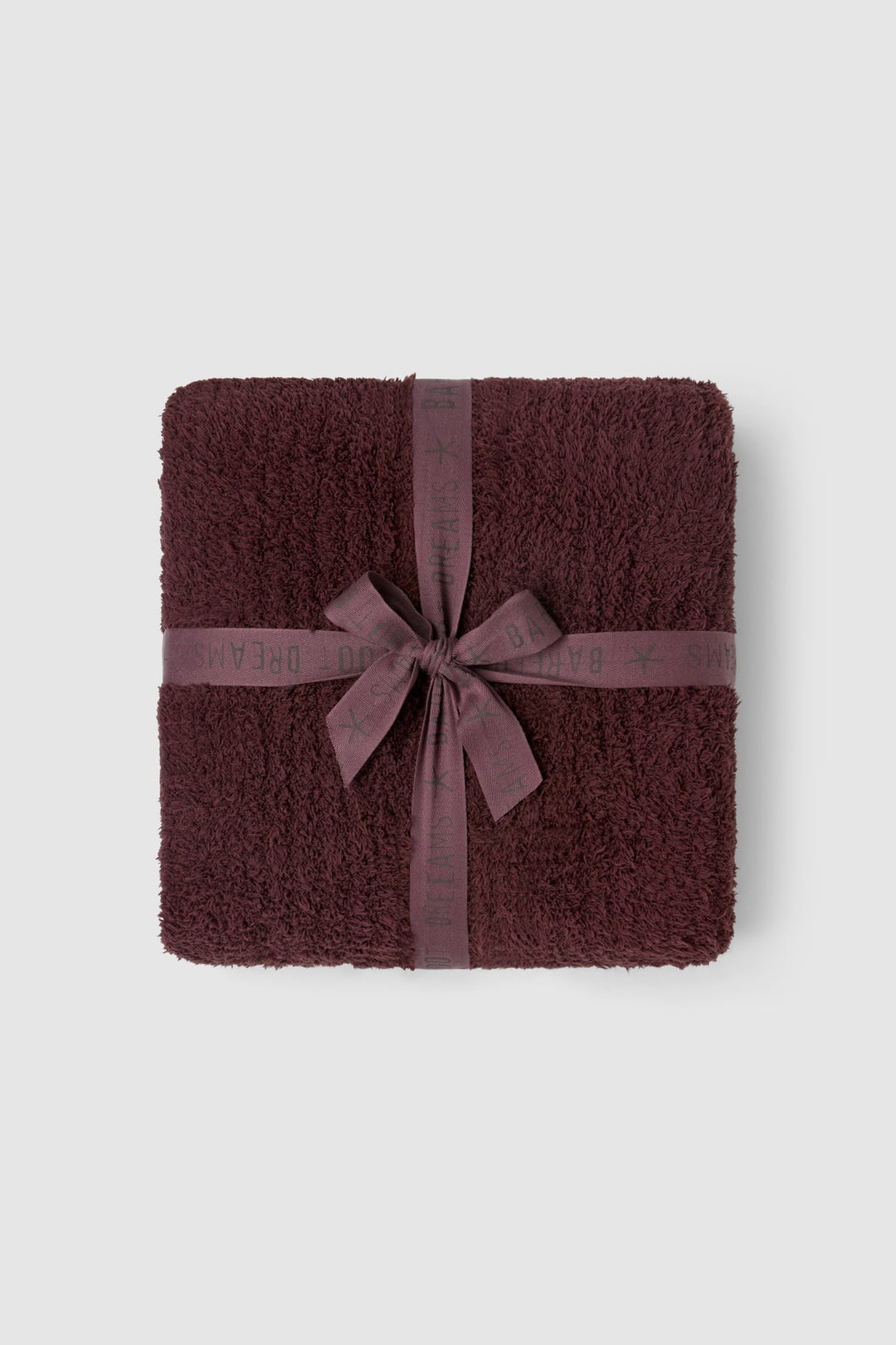 CozyChic Ribbed Throw - Deep Garnet