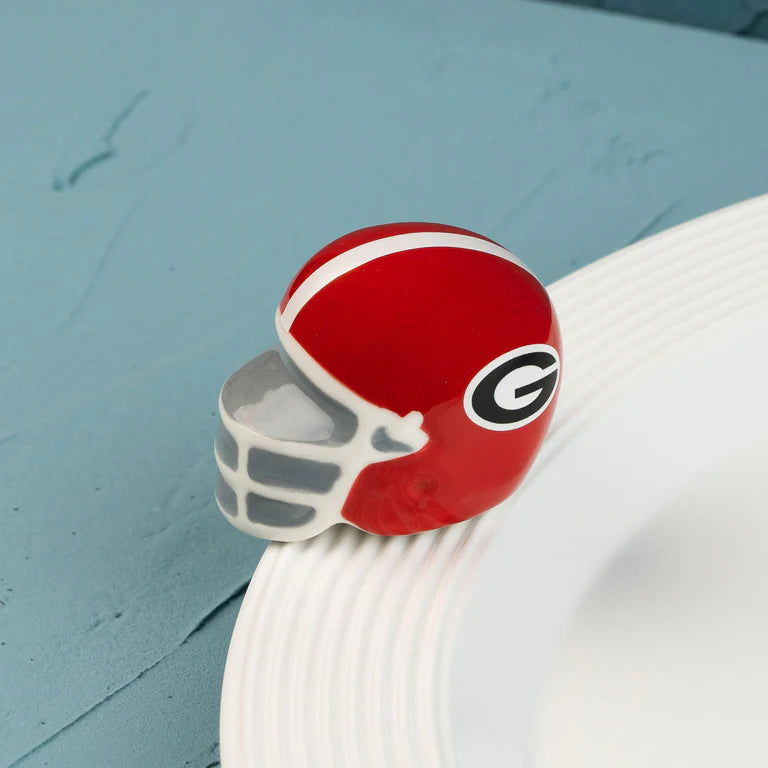 Nora Fleming "University of Georgia Helmet" mini