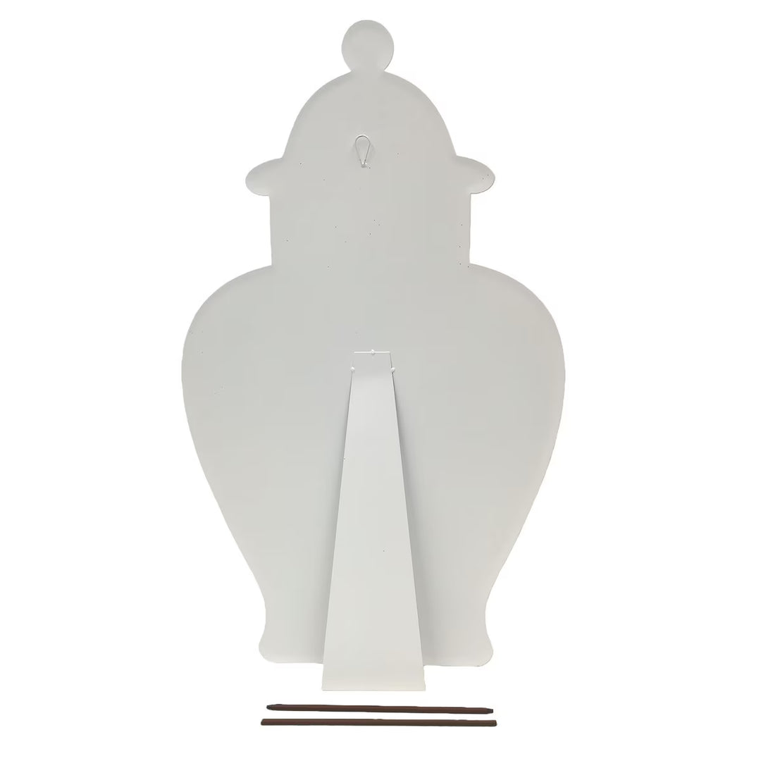 Blue Chinoiserie Ginger Jar Easel/Hang/Stake