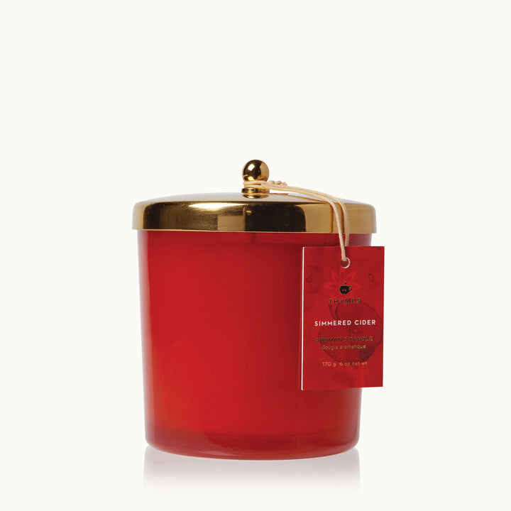 Simmered Cider Poured Candle - Harvest Red