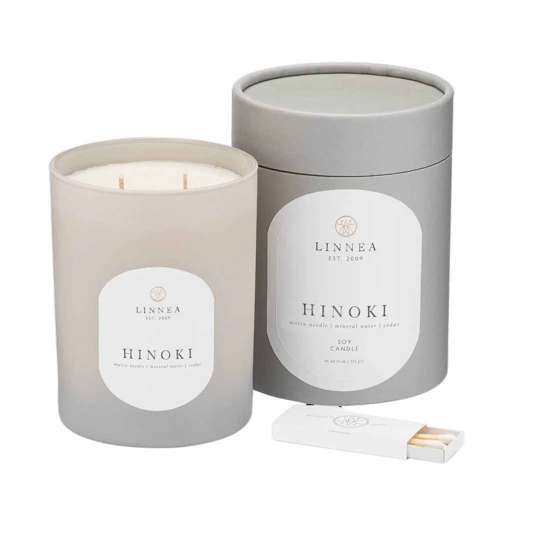 Hinoki Large 2-Wick Candle