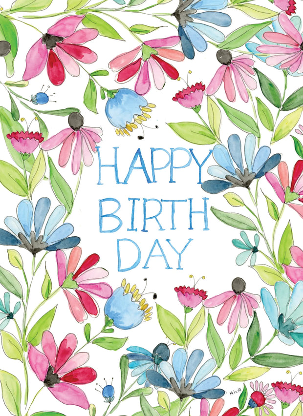 Lucy Floral Birthday Card