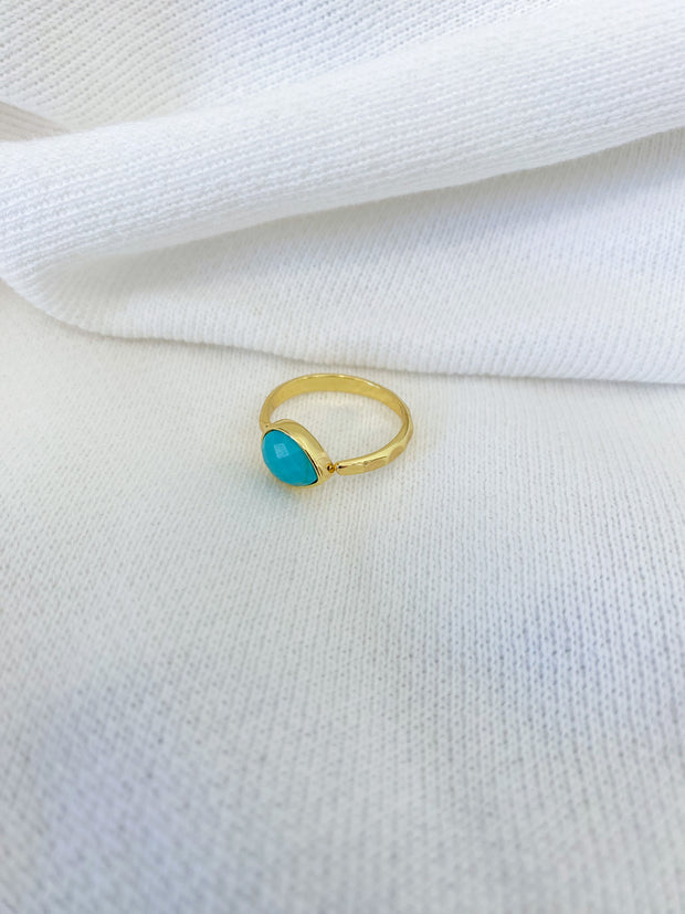 Turquoise Single Wrap Ring