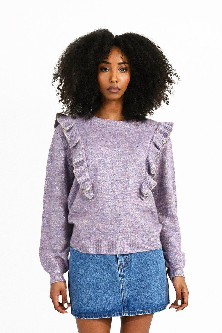 Leslie Sweater - Lilac