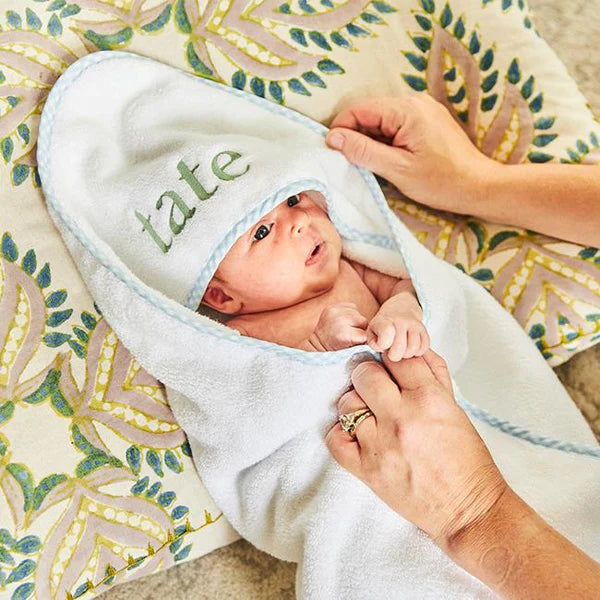 Baby Hooded Towel-Blue