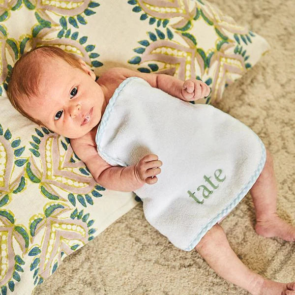 Baby Washcloth-blue