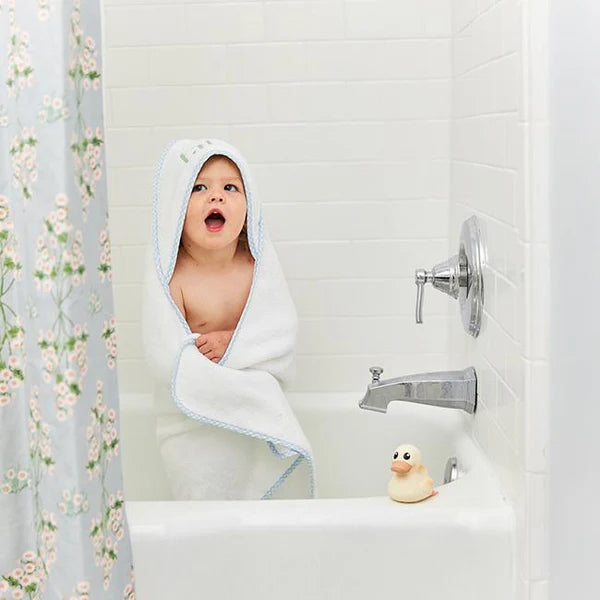 Baby Hooded Towel-Blue