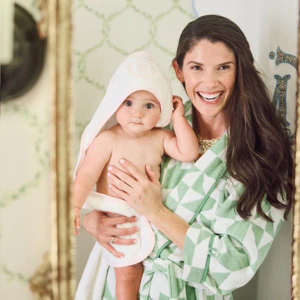 Baby Hooded Towel-Pink