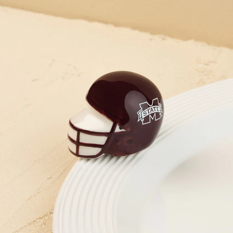 Nora Fleming "Mississippi State Helmet" mini