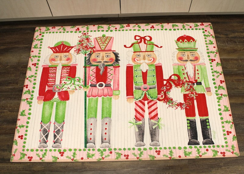 Bamboo Mat Nutcracker Quartet - Haley Bush