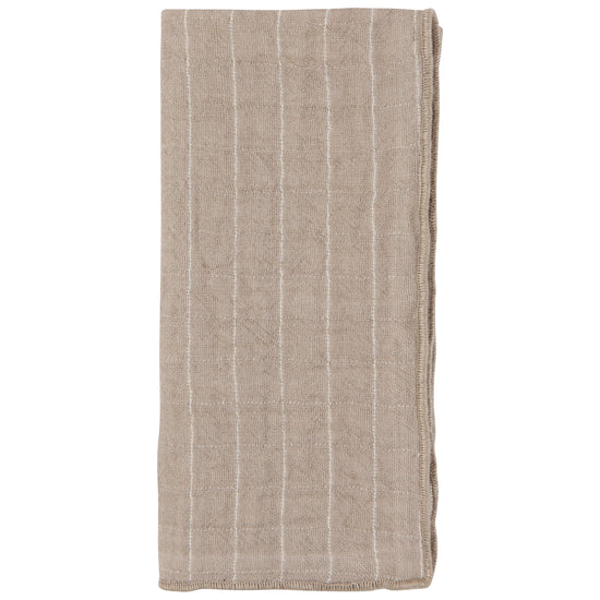 Dove Gray Double Weave Napkins, Set of 4