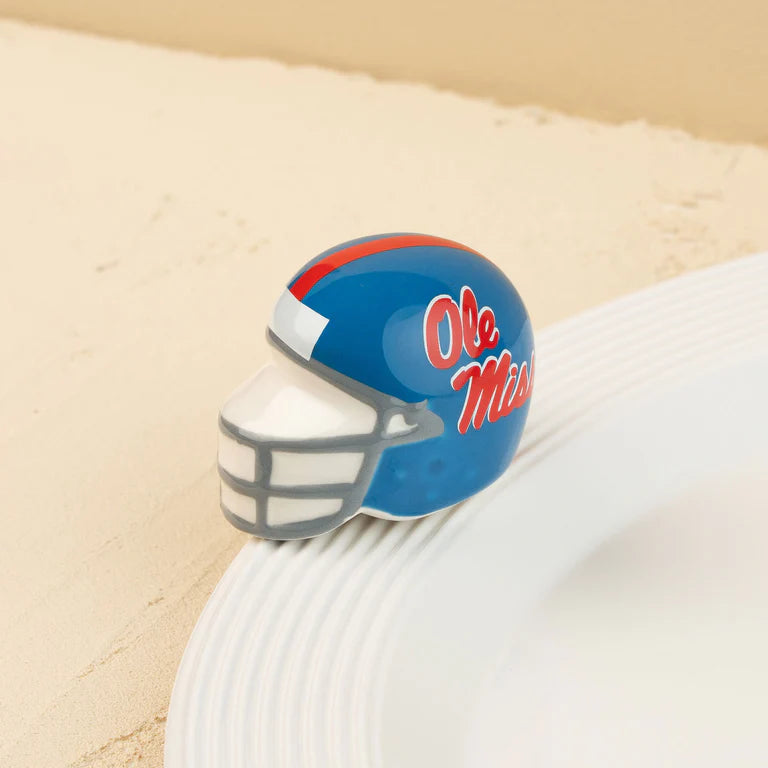 Nora Fleming "Ole Miss Helmet" mini