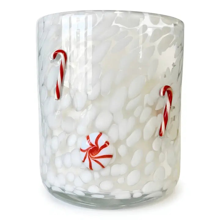 Peppermint &amp; Candycane 12oz Icon Candle