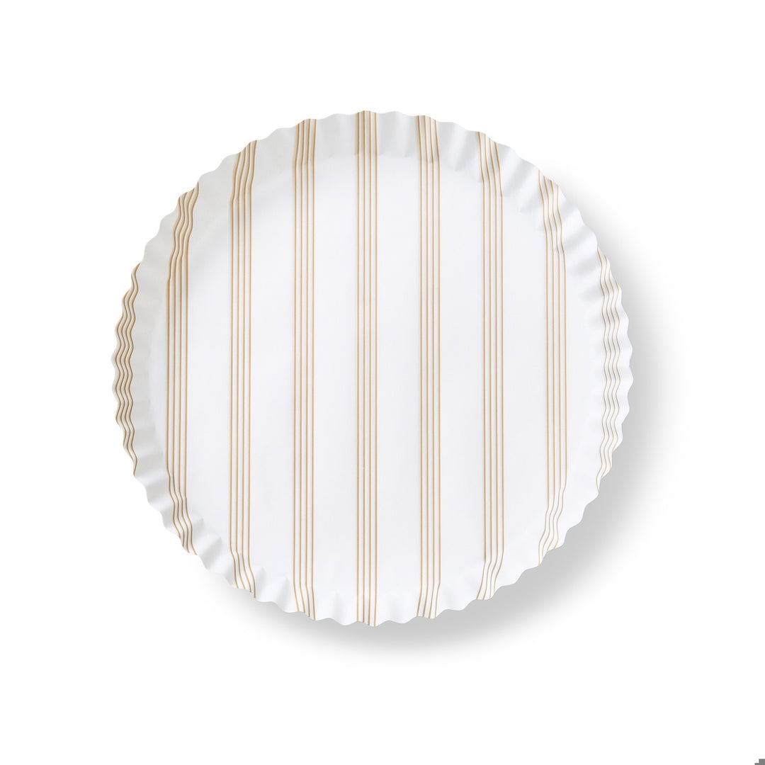 Sandy Stripes preformed plate liners