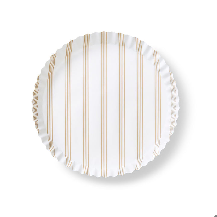 Sandy Stripes preformed plate liners