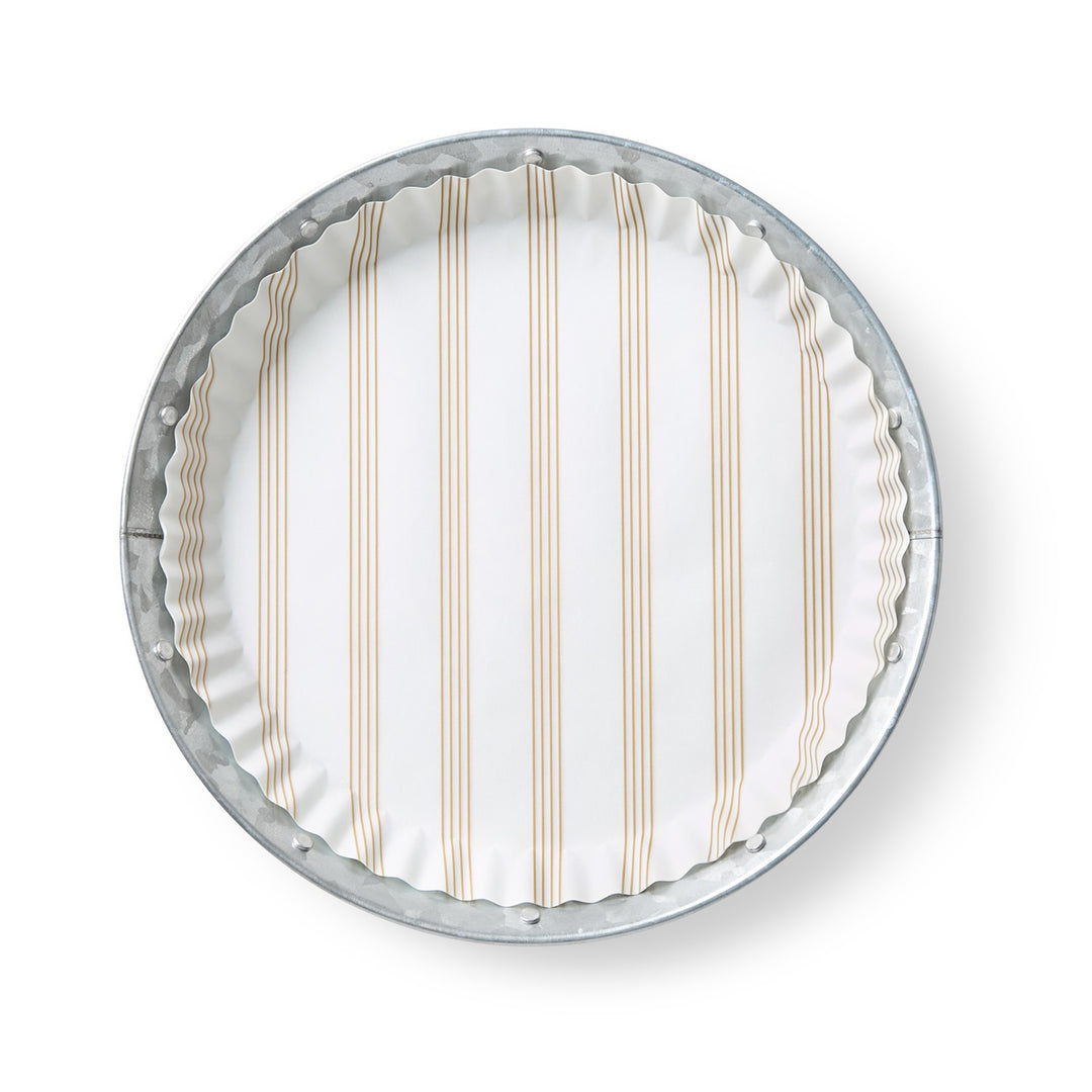 Sandy Stripes preformed plate liners
