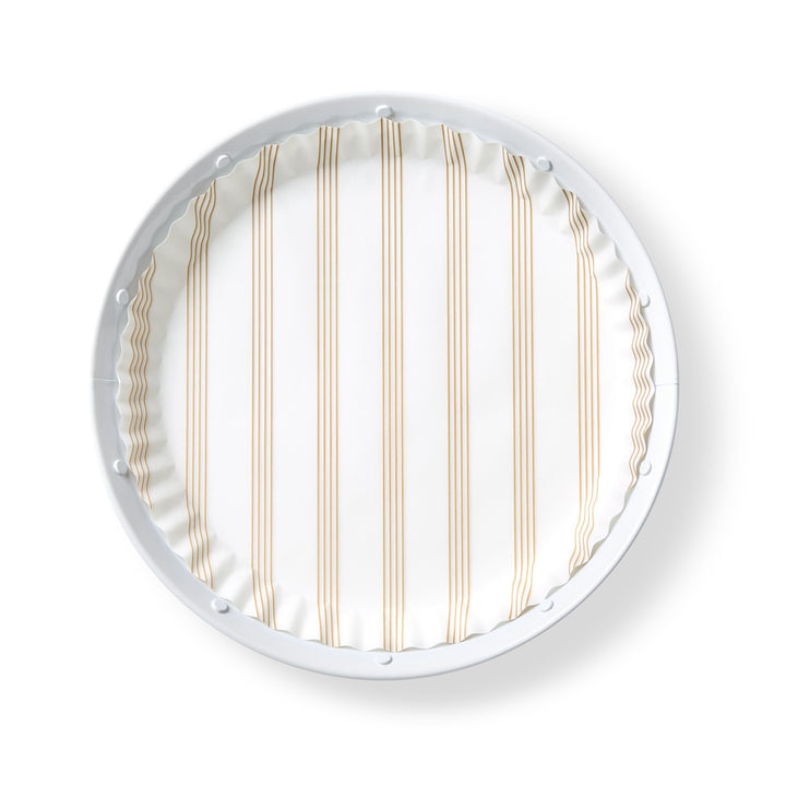 Sandy Stripes preformed plate liners