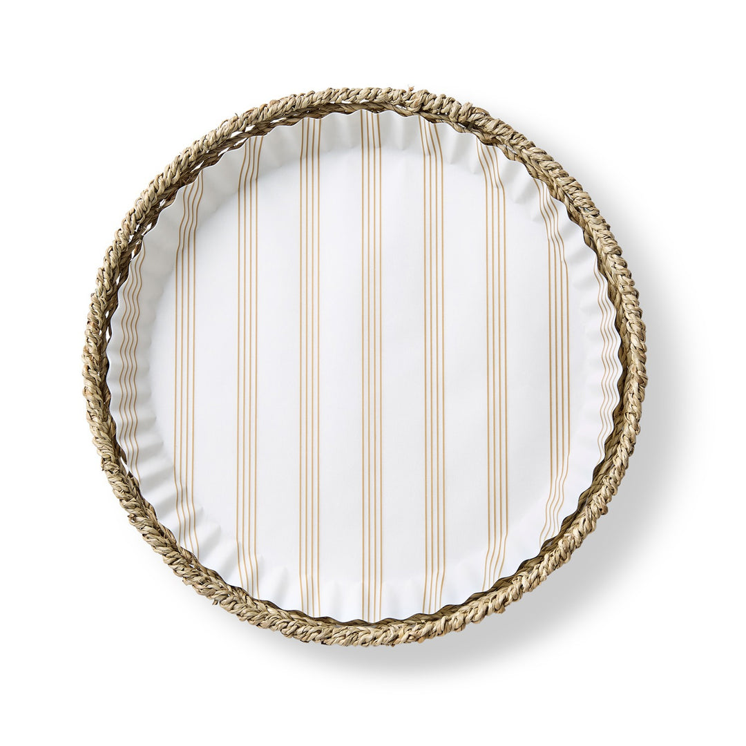 Sandy Stripes preformed plate liners