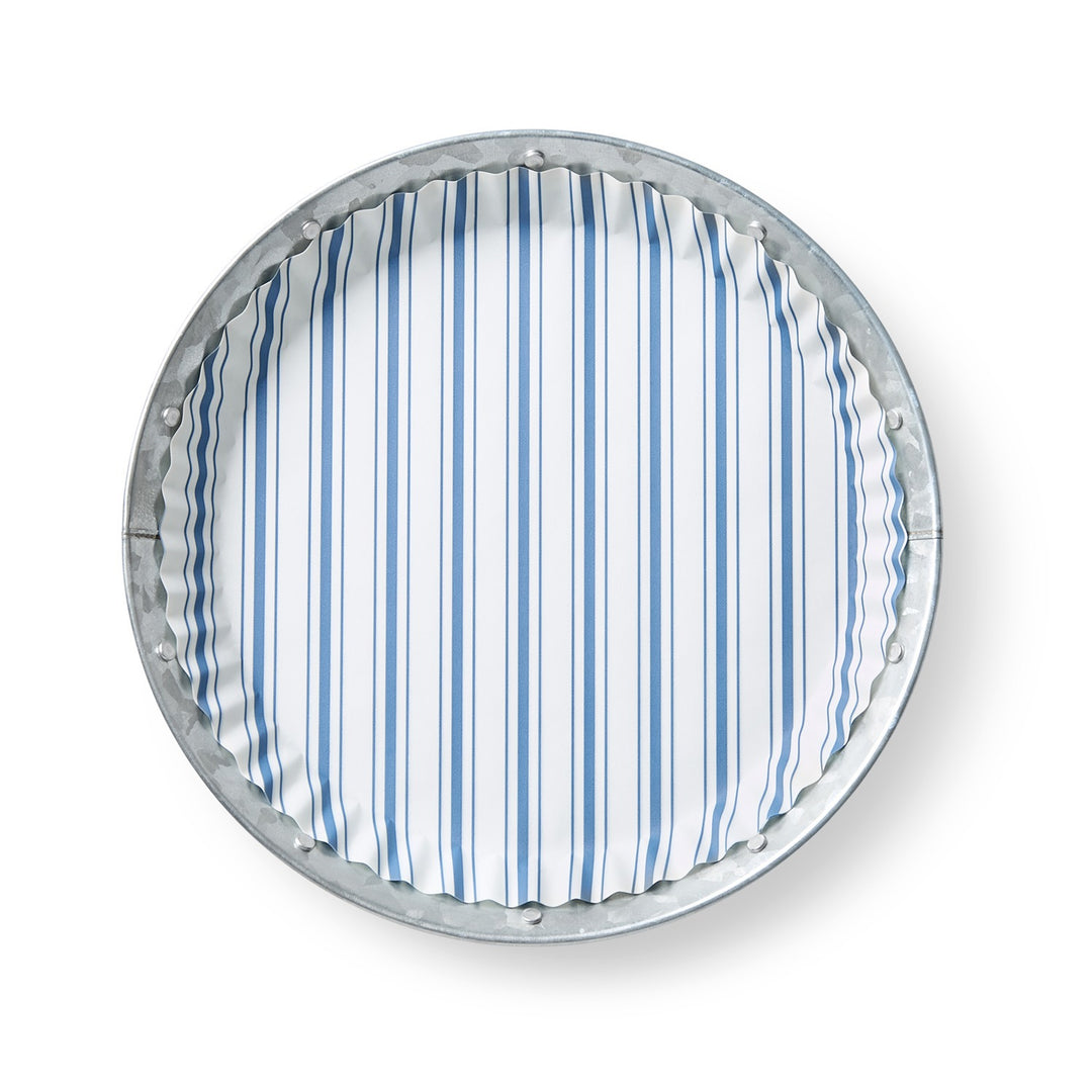 Seascape Blue preformed plate liners