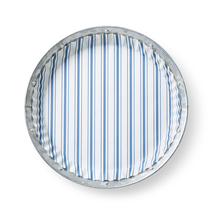 Seascape Blue preformed plate liners