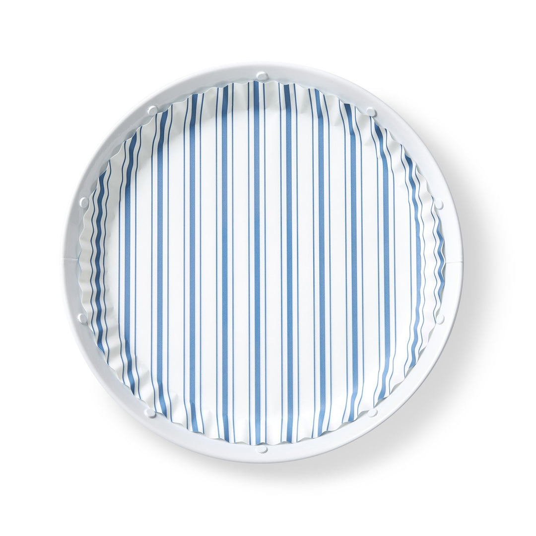 Seascape Blue preformed plate liners