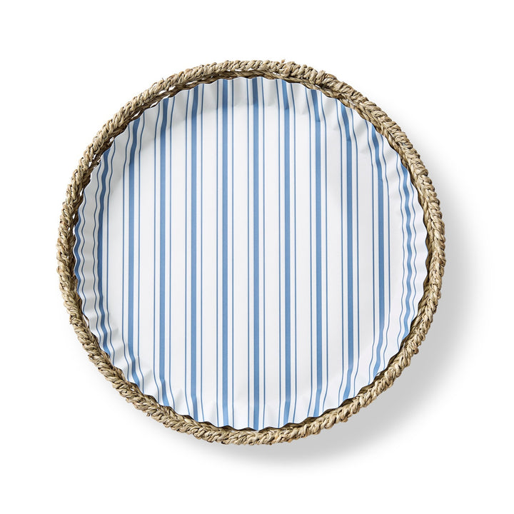 Seascape Blue preformed plate liners