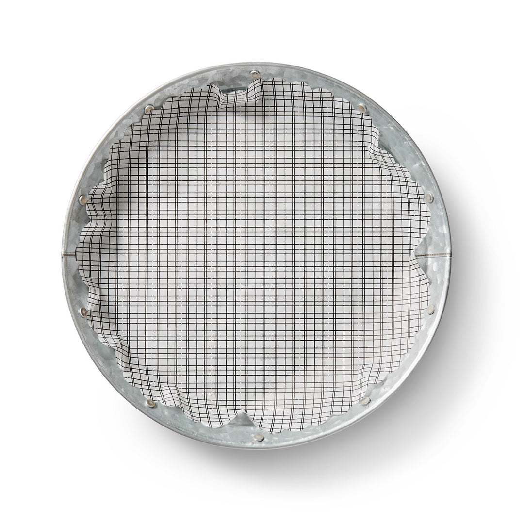 Not All Black &amp; White flat plate liners