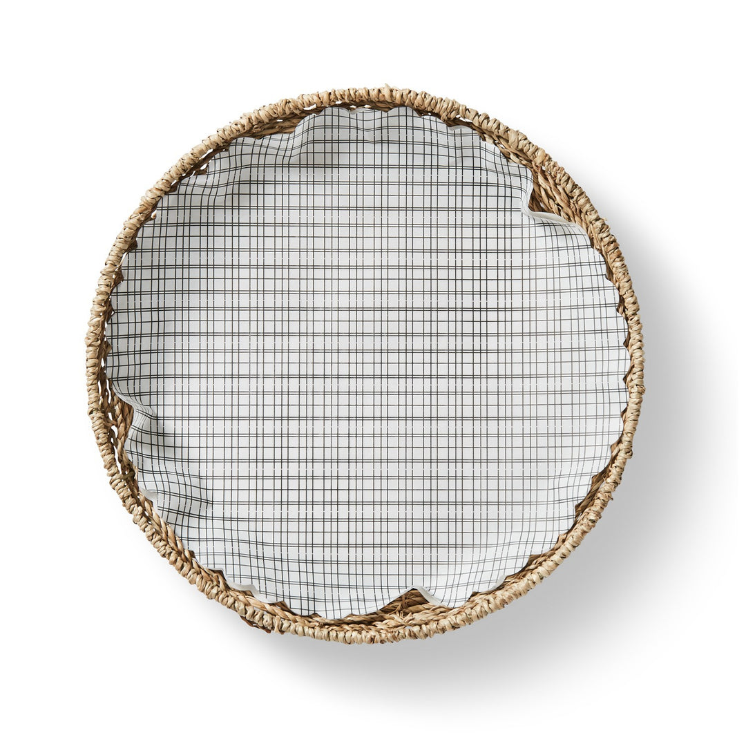 Not All Black &amp; White flat plate liners