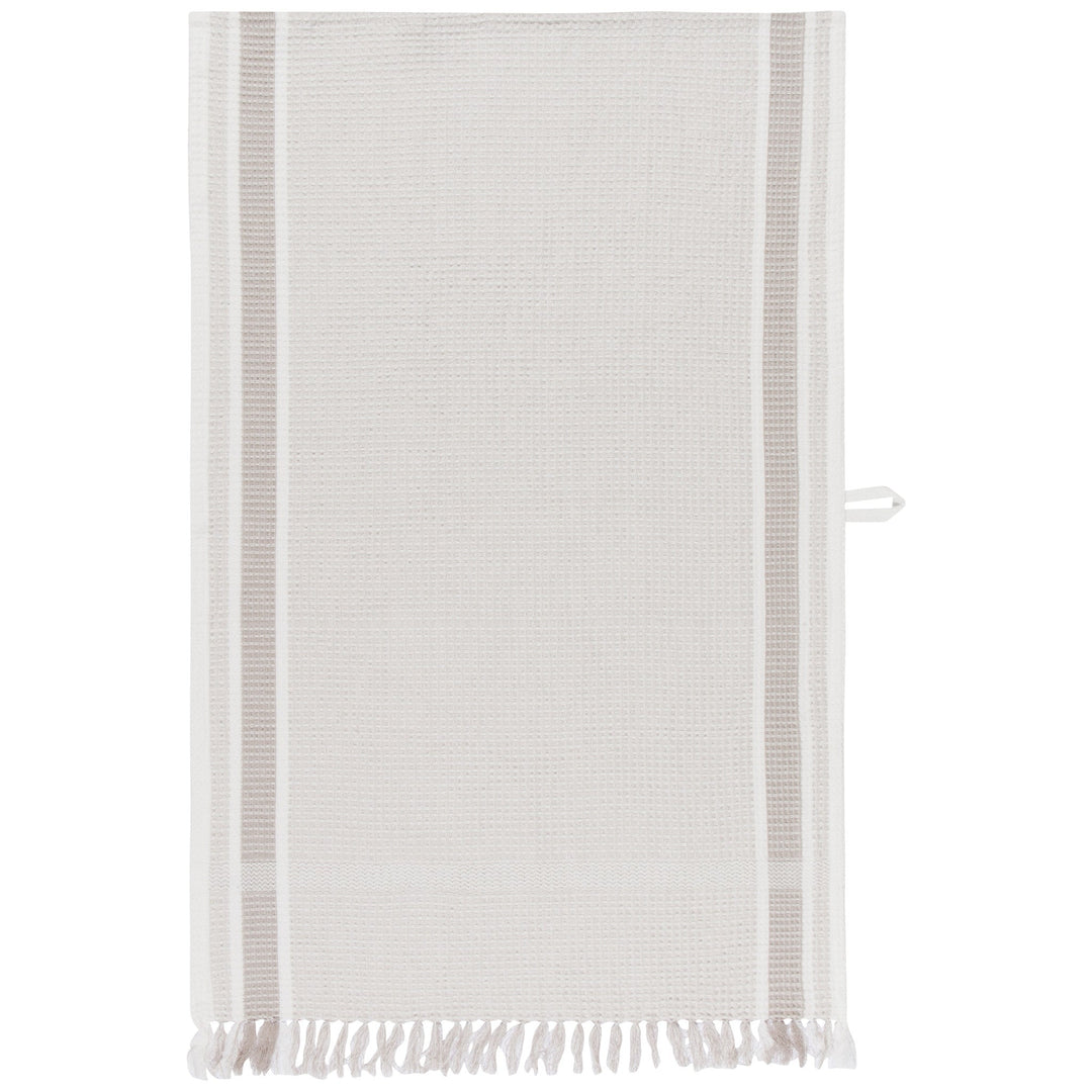 Dove Gray Soft Waffle Dishtowel