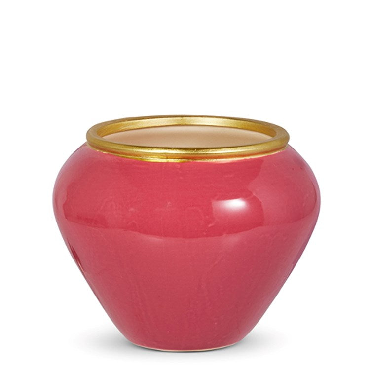 7.5 Dark Pink Vase