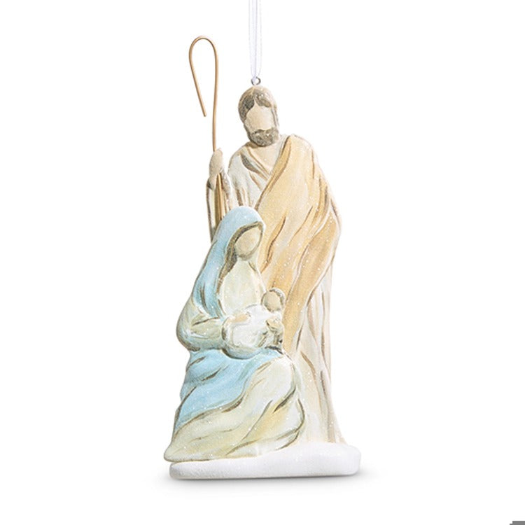 7" Nativity Molded Ornament