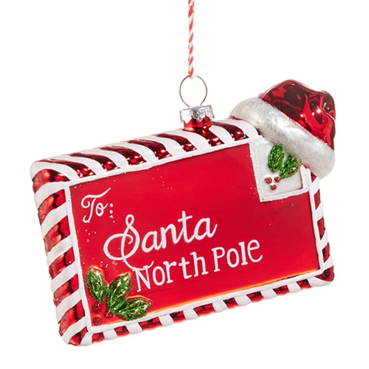 5 Santa Letter Ornament