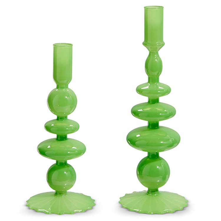 10.25 Green Candle Sticks
