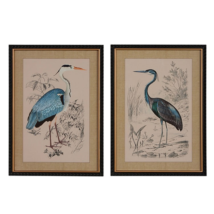 24 Heron Framed Print