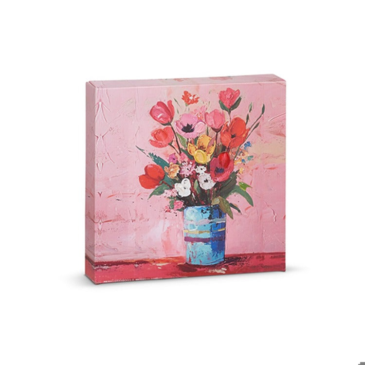 6 Blooms in Vase Wall Art