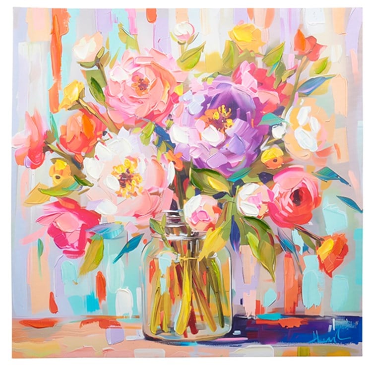 31.5 Large Floral Wall Art