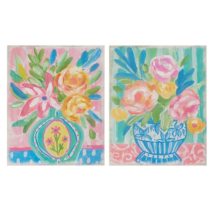24 Floral Whimsey Print