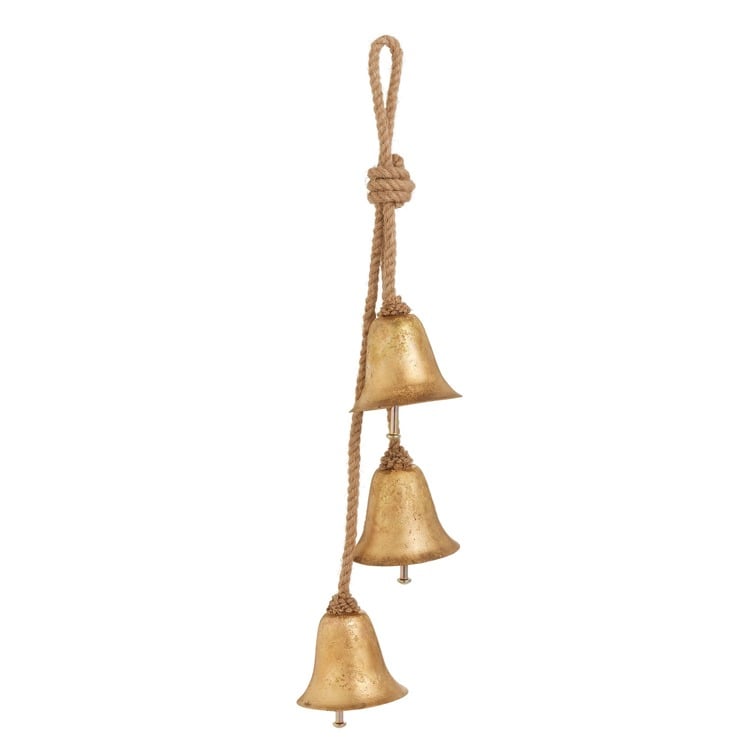 19 Gold Bell Cluster Ornament