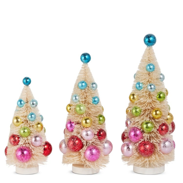 13 Bottle Brush Ornament Tree