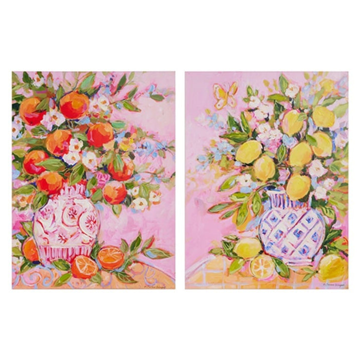 23.5 Citrus Bouquet Wall Art