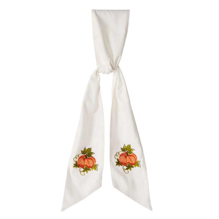 60 Fall in Floral Wreath Sash